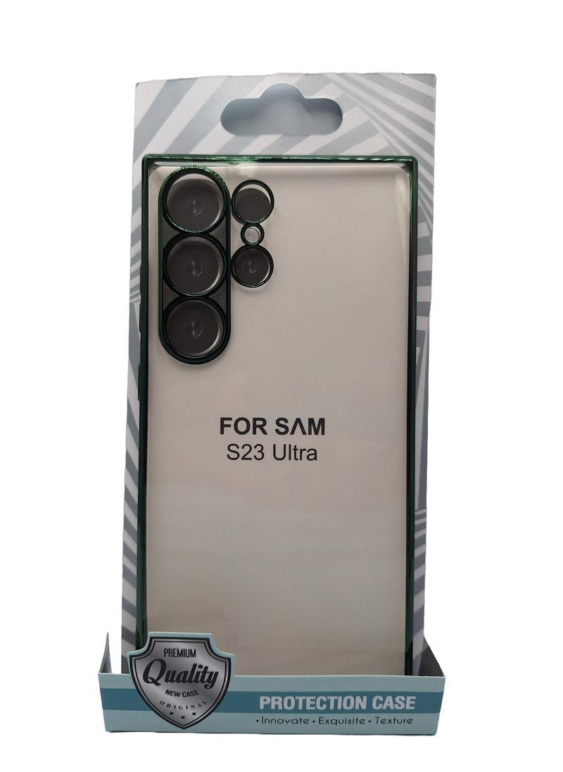 راكسوم Samsung S23 Ultra Clear Back Case - Image 1