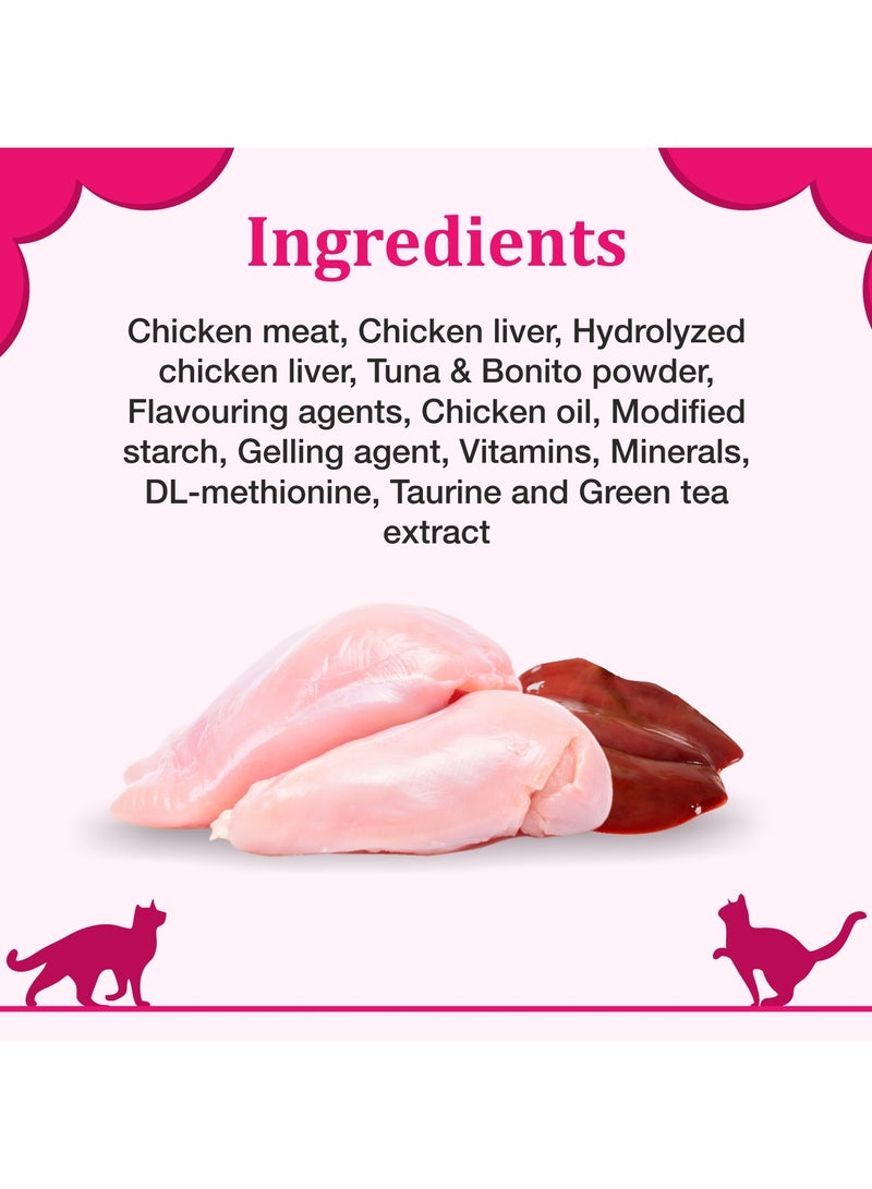 PUREPET علاجات القطط الكريمية القابلة للّعق بالتونة والبانيتو - Image 5