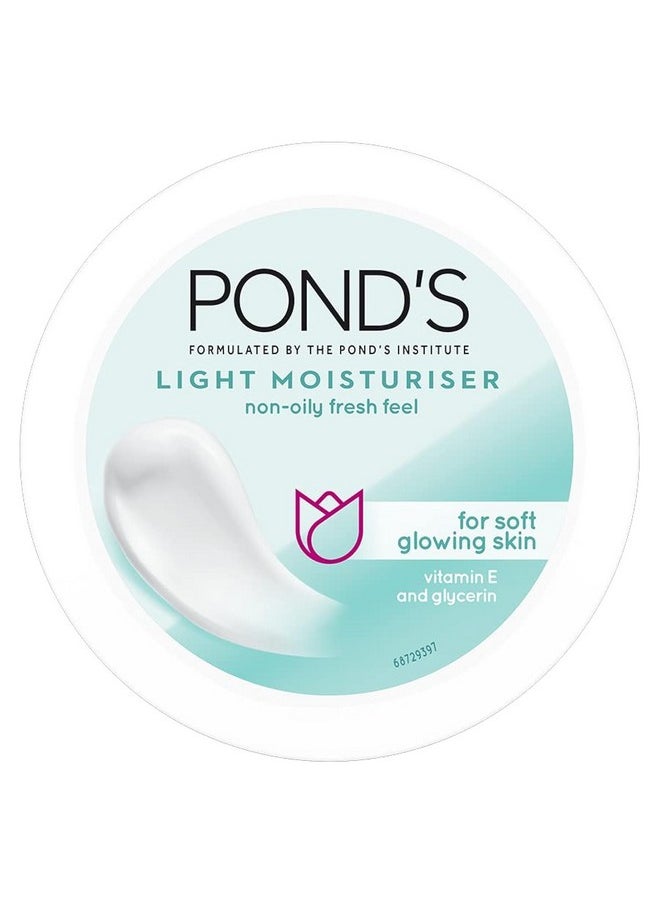 POND'S Light Face Moisturizer 200 ml|| Daily Lightweight Non-Oily Cream with Vitamin E for Soft Glowing Skin|| SPF 15 - With Vitamin C & Niacinamide - pzsku/ZCEE3934310E2609735BDZ/45/_/1738306595/803dd858-5526-4915-a081-3e8e5918ca45