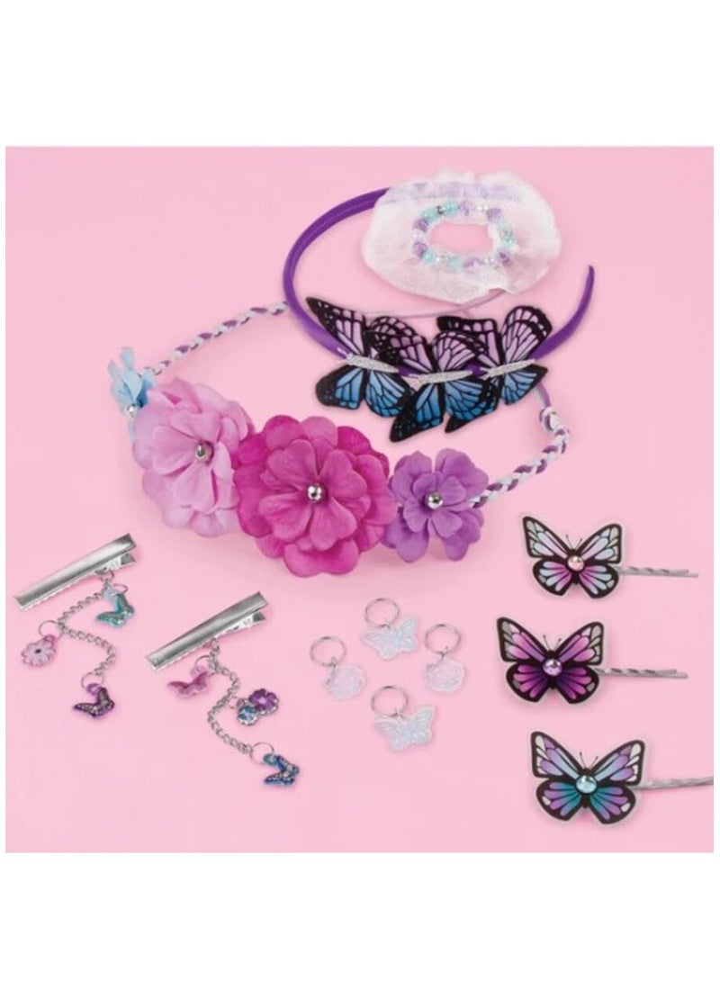 ميك إت ريل مجموعة ملحقات الشعر Crown Of Enchantment DIY - Image 2