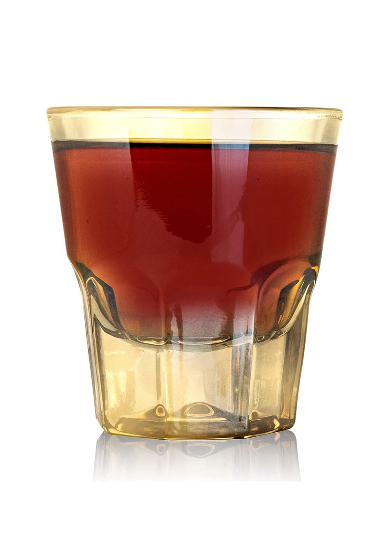 MIBRU Coffee Duratuff Cortado Glass Cup Suitable For Specialty Espresso Shots Pack Of 3  - Image 2