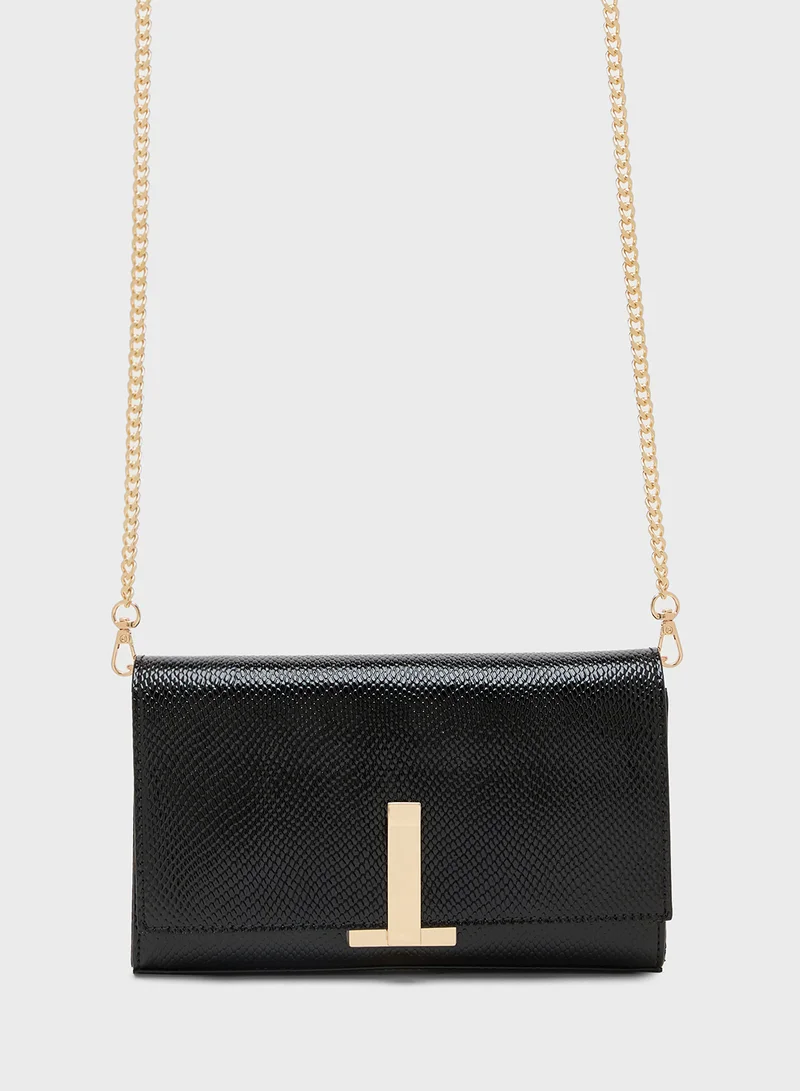 ALDO Zip Closure Cutch