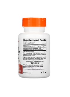 Doctor's Best High Absorption CoQ10 with BioPerine 400 mg 60 Veggie Caps  - Image 2