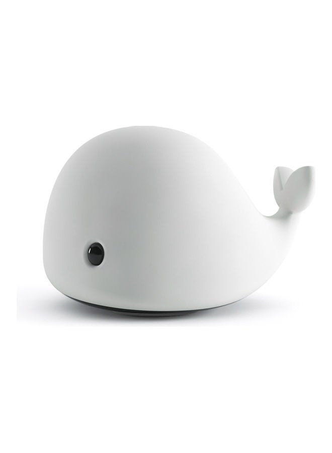 NIBEMINENT Whale Shaped Night Light White 15x10x11cm - Image 1