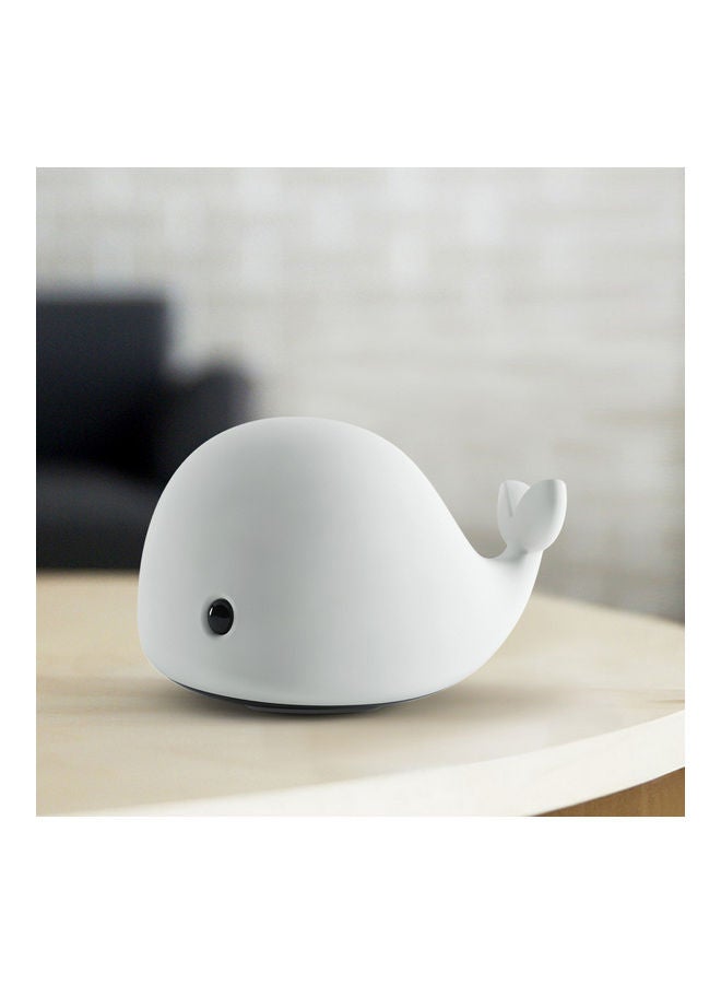 NIBEMINENT Whale Shaped Night Light White 15x10x11cm - Image 2
