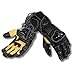 Riparo FullGrain Leather Motorcycle Gloves for Men CE Level 2 KP Certified Protection Armored Knuckle Touchscreen Reinforced Palm Gauntlet Riding Gloves XXLarge Black - Image 2