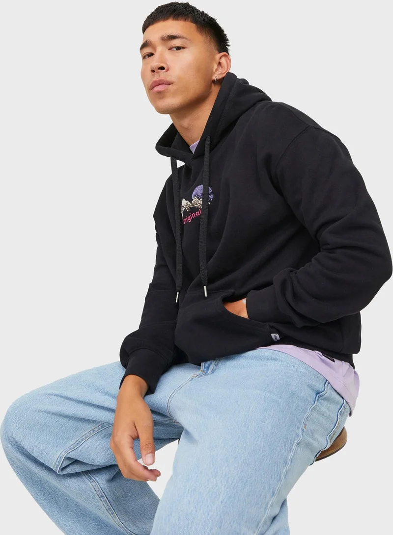 JACK & JONES Graphic Hoodie