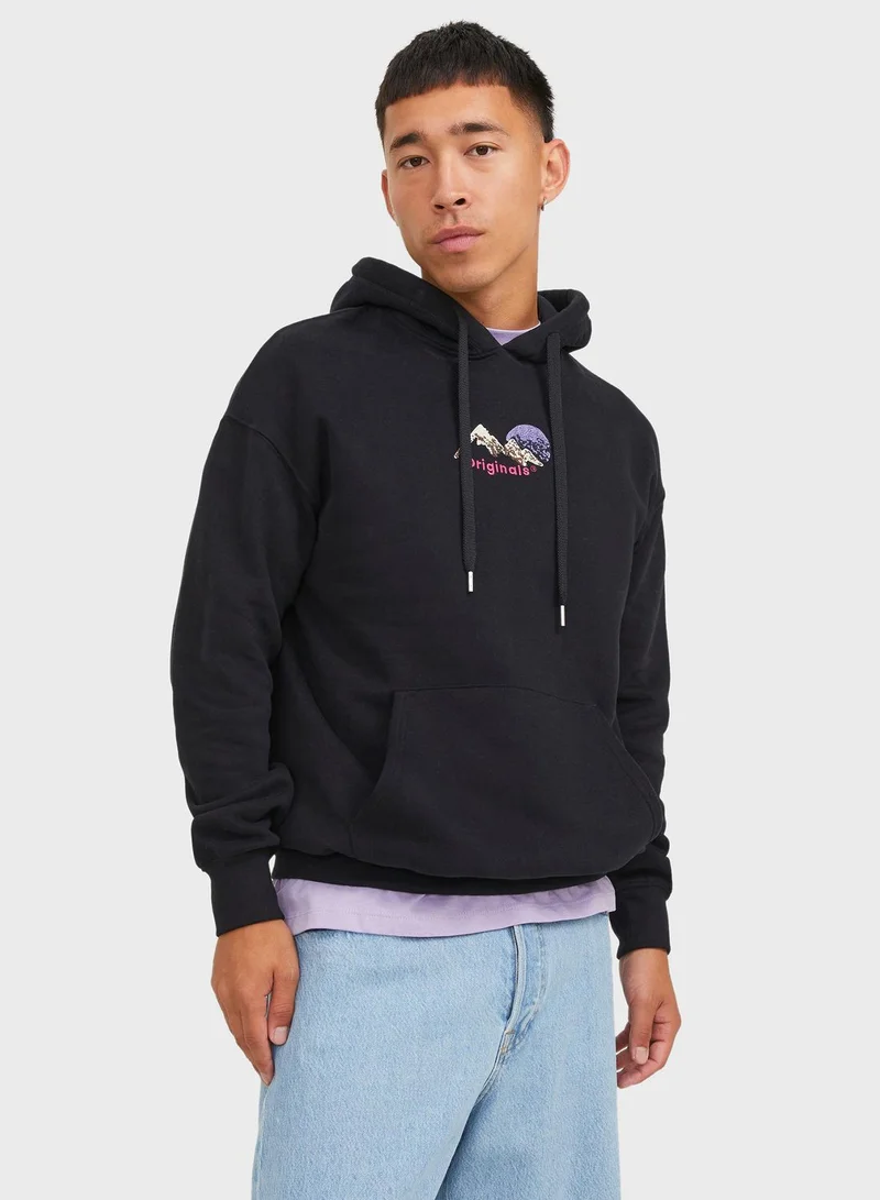 JACK & JONES Graphic Hoodie