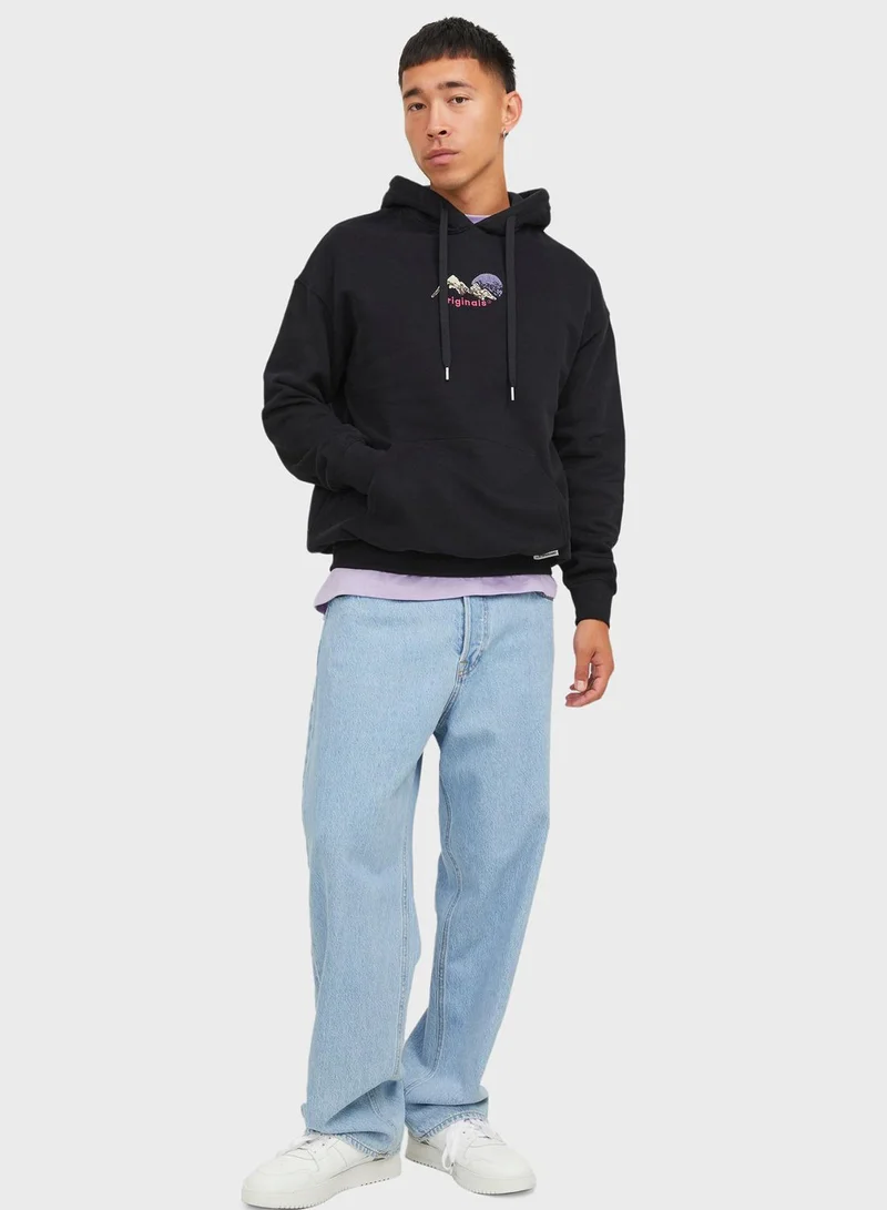 JACK & JONES Graphic Hoodie