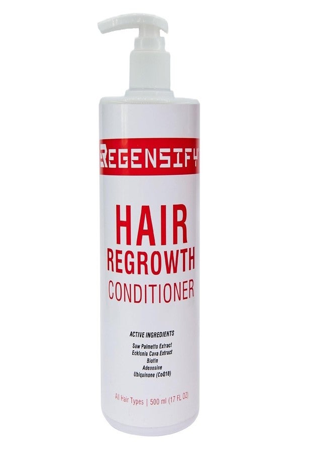 REGENSIFY Hair Regrowth Conditioner 500 ml (17 FL Oz) [Adenosine and Coenzyme Q10 Conditioner with Biotin & DHT Blockers] - Image 1