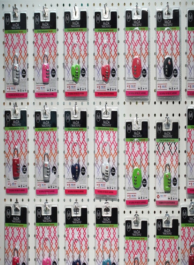 MoDA Travel Easy to Use- TSA Recognized Resettable Combination Lock Luggage Travel Lock - Image 5