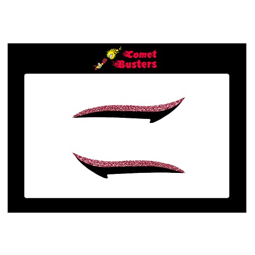 Comet Busters Glitter Light Pink Eyeliner Stickers (EYE009) - Image 3
