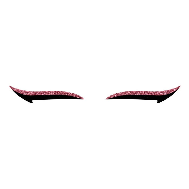 Comet Busters Glitter Light Pink Eyeliner Stickers (EYE009) - Image 5