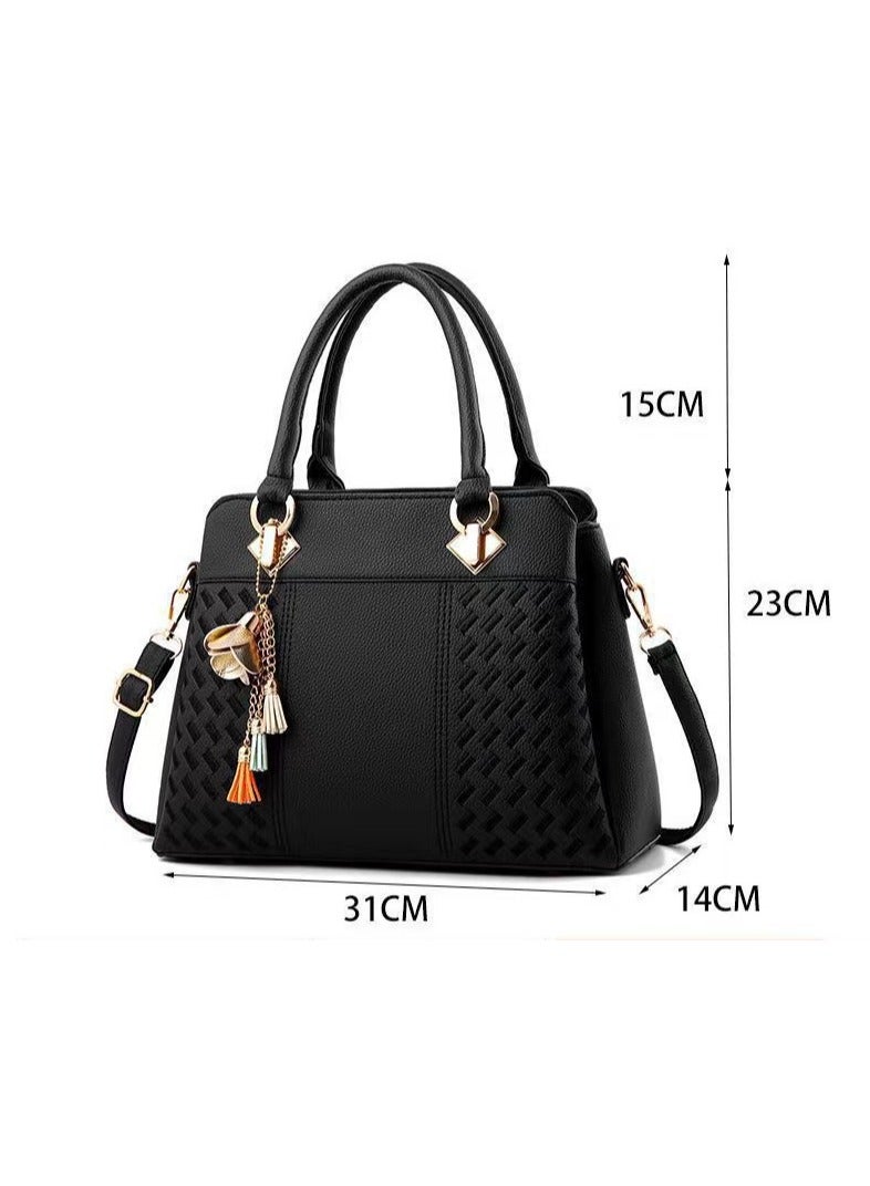 Purses and Handbags for Women Tote PU Leather Ladies Satchel Top Handle Crossbody Shoulder Bag