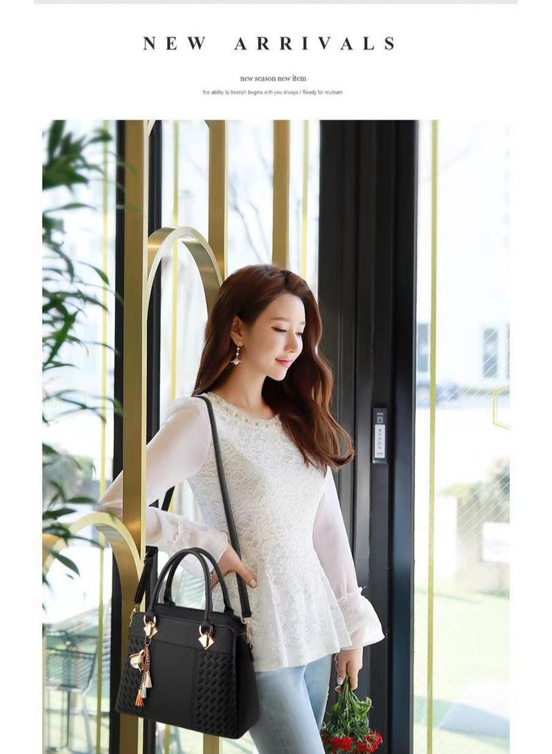Purses and Handbags for Women Tote PU Leather Ladies Satchel Top Handle Crossbody Shoulder Bag