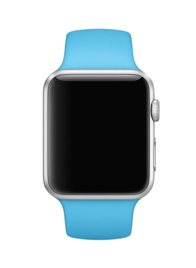 Sports Wrist Band For Apple Watch 42 mm Blue