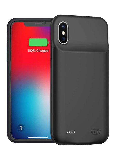 Battery Case for iPhone Xs Max, Enhanced 4000mAh Protective Portable Charging Case Rechargeable Extended Battery Pack Compatible with iPhone Xs Max (6.5 inch) Charger Case (Black)