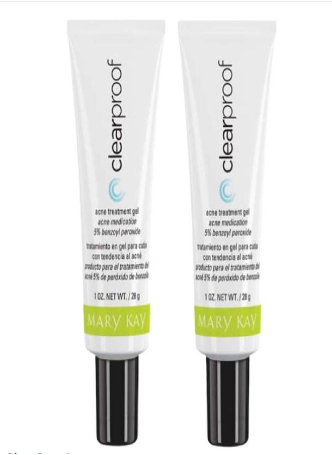 Mary Kay - Mary Kay, 2 PCS CLEARPROOF ACNE TREATMENT GEL 1 FL OZ TRATAMIENTO EN GEL PARA PIEL CON ACNÉ 28 G - Image 1