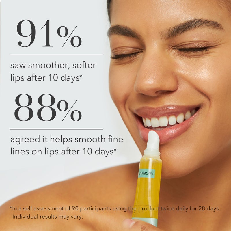 Algenist GENIUS Liquid Collagen Lip - Active Collagen Lip Treatment for Visibly Smoother Lips - Non-Comedogenic & Hypoallergenic Skincare (0.5 oz) - Image 2