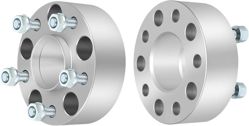 ECCPP 2PCS 5x4.75 to 5x4.75 Wheel Spacers Hubcentric 2" 5X120.65MM 5 Lug Lip M12x1.5 70.5MM Fits for 2001-2005 for Chevrolet Blazer | 1984-2019 for Chevrolet Corvette|1991-2005 for GMC Jimmy - Image 1
