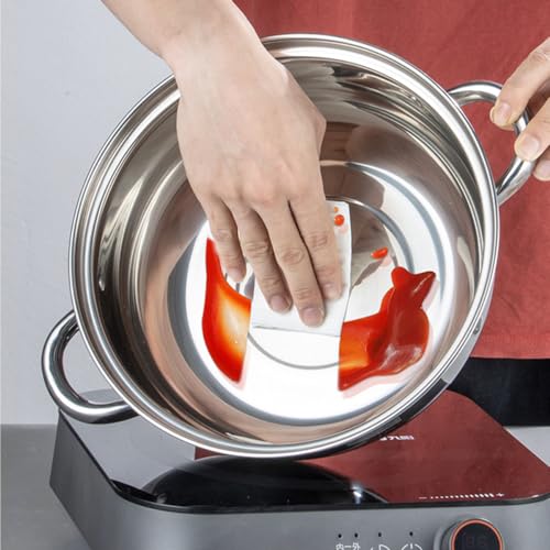 KDLCY Steamer Pot for Cooking 11-inch Steam Pots with Lid, Multipurpose Steam Pot Stainless Steel Steaming Pot Cookware with Handle for Vegetable, Stews, Pasta, Dumpling, Sauce, Food (3 Tier) - Image 5