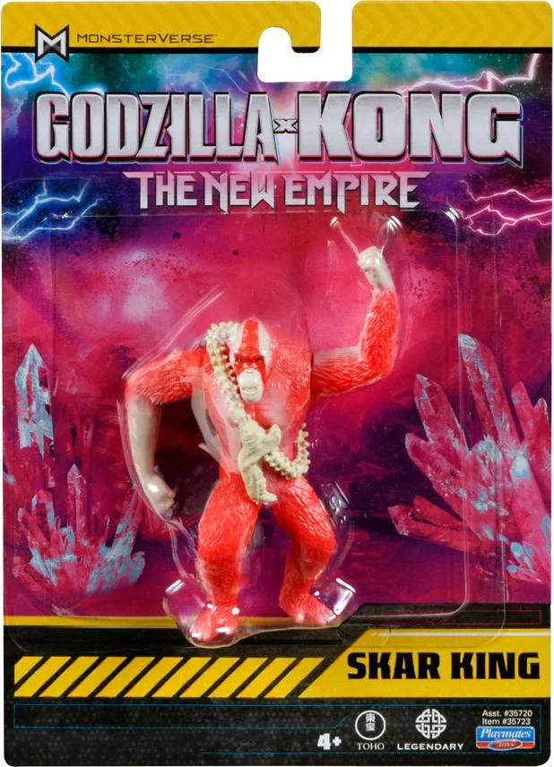 Nessi World Godzilla and Kong Mini Figure 8 cm Scar King