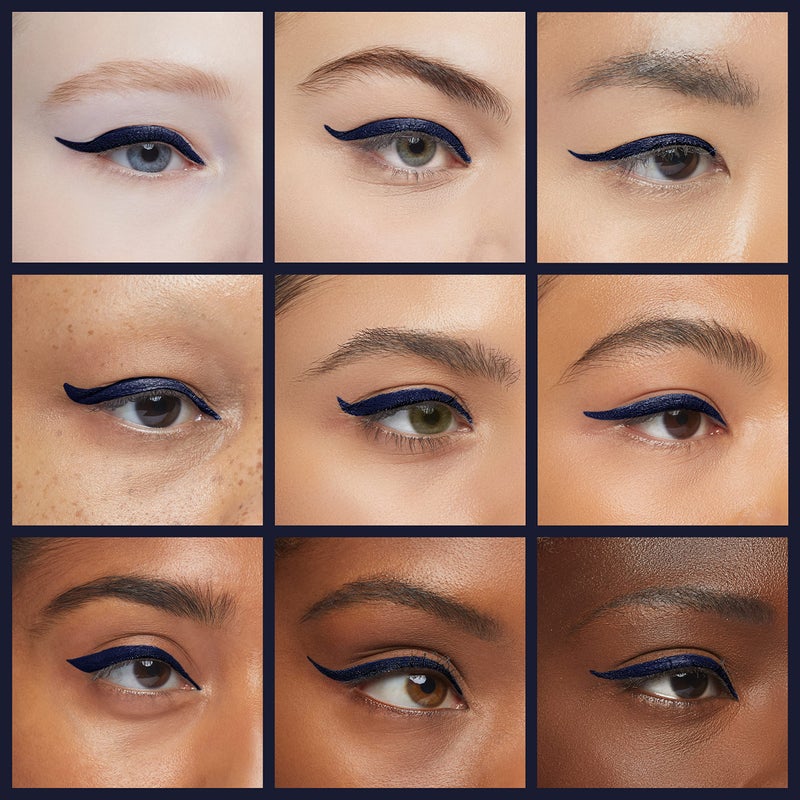 Araceli Beauty Ojos Perfectos Eyeliner (Blue/Azul), Liquid - Image 4