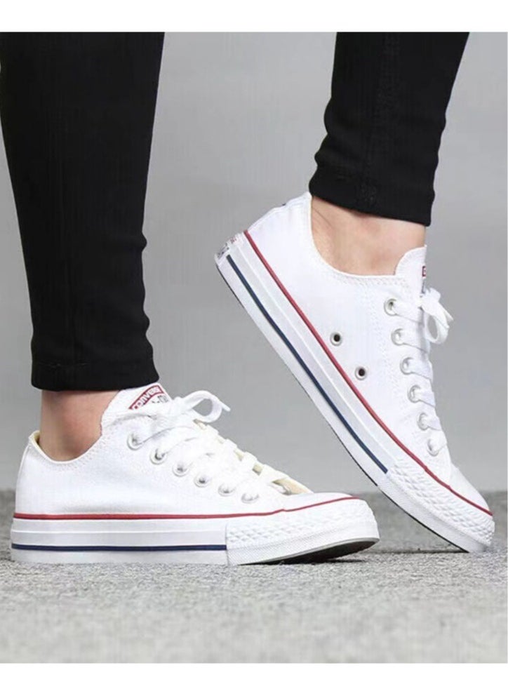CONVERSE - All Star classic canvas shoes, designed in a sports - casual style for unisex wear, offering a perfect blend of fashion, comfort, and versatility. - Image 1
