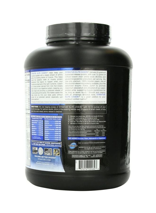 Dymatize Elite Casein Protein Supplement - Rich Chocolate - Image 2