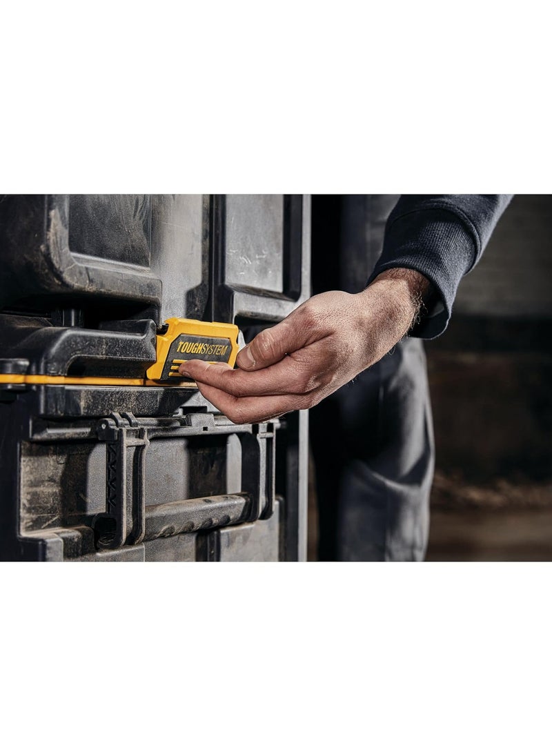 DEWALT DEWALT DWST833421 54kg TOUGHSYSTEM BOX 20 DS400 50 Kg Load Capacity IP65 Rated for Dust Water Resistance Metal Wire Front Latches Ideal for Easy Convenient Storage 554 x 371 x 408 cm  - Image 2