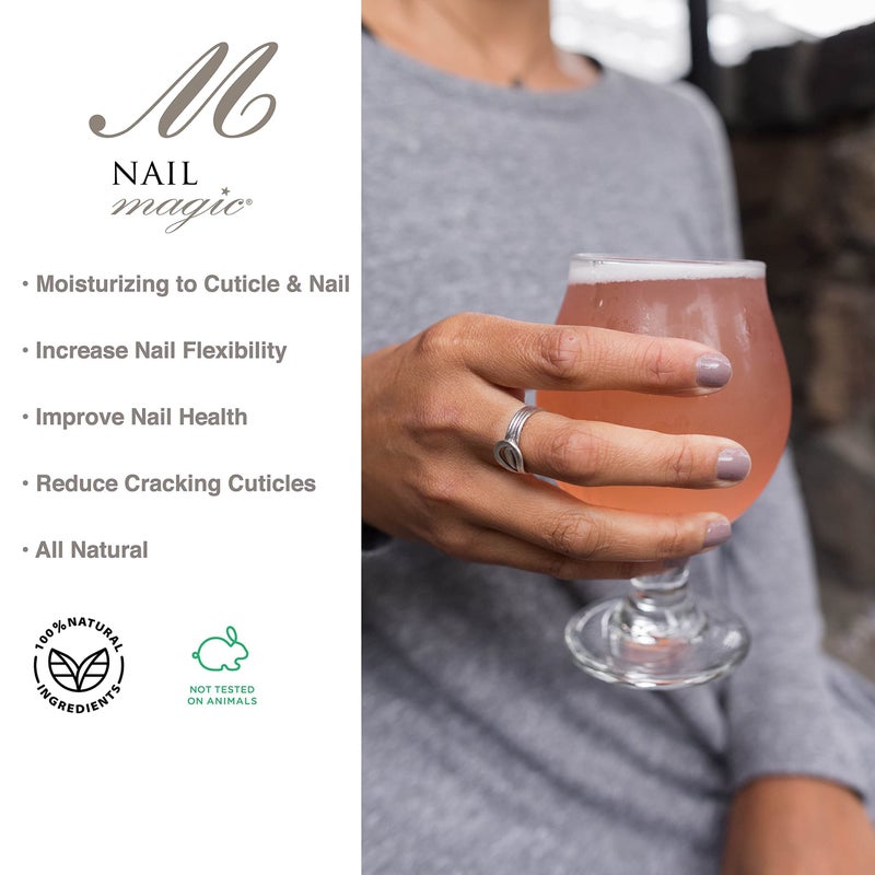 Nail Magic Hand & Cuticle Oil - Vanilla Almond Cuticle Oil - Natural Cuticle Oil, Nail health, Stronger Nails - 0.5 Fluid Ounce - Image 4
