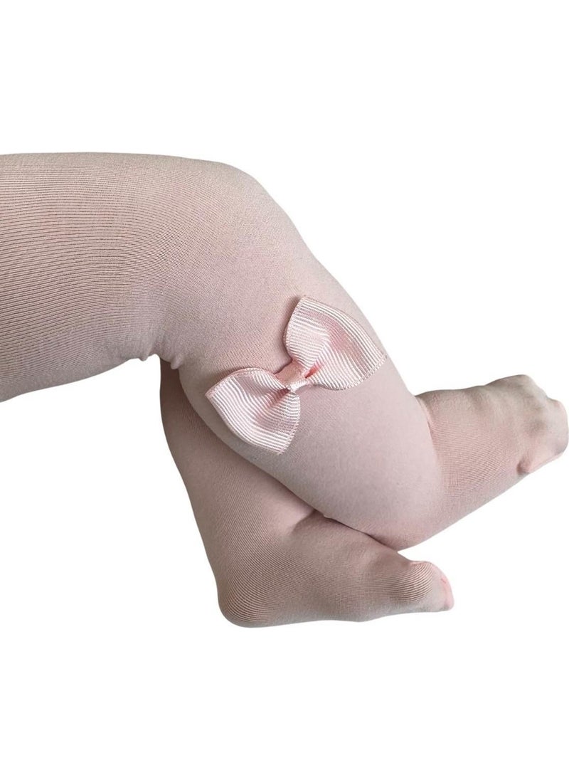 DayMod Baby Mycro Bow Tights Pink  - Image 1