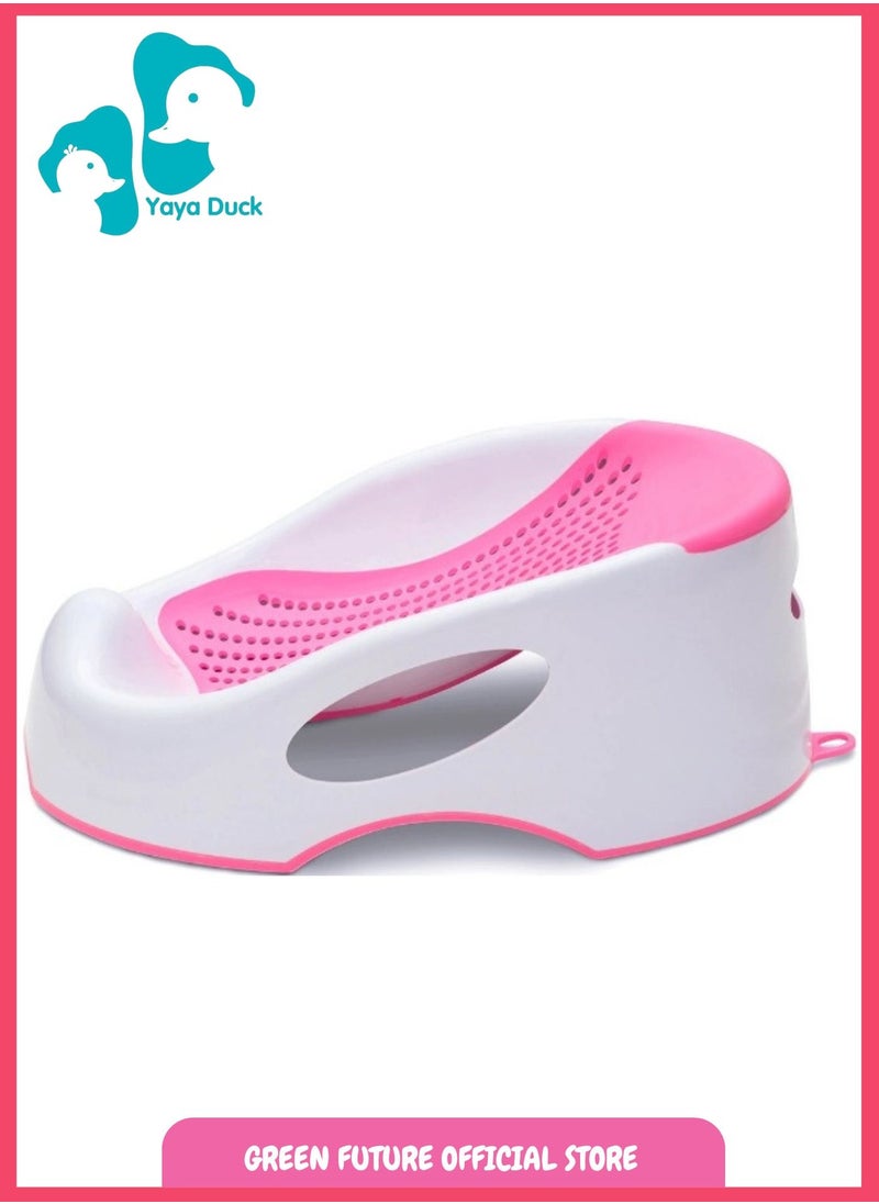 Baby Bath Seat for Newborns | Anti-Slip Bath Chair with Inclined Headrest | Infant Bather for 3-6 Months | Safe Bath Support & Shower Seater - Pink - pzsku/ZCEE5828901C2FE22D00DZ/45/_/1738751492/fe64f537-7e20-4781-9c73-d8af9f6598e4