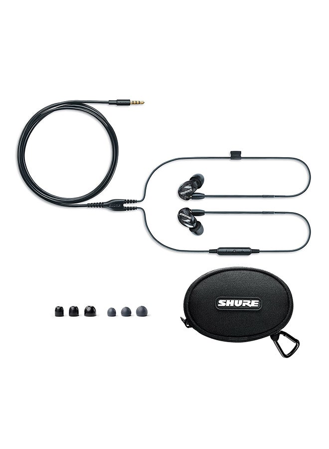 Shure In-Ear Earphones With Mic Black - Image 2