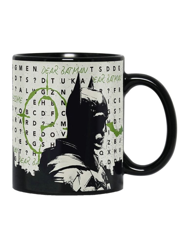 MEC - Batman High Quality Printed Design Full Black Mug 11Oz - Image 1