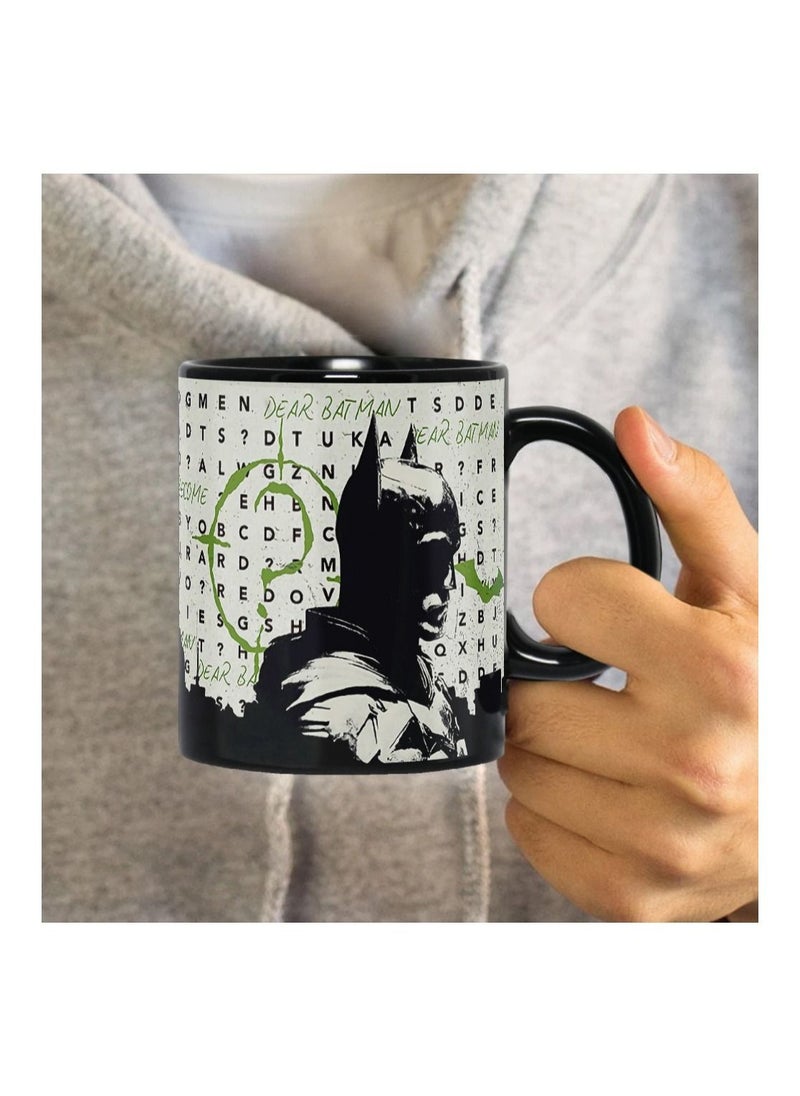 MEC - Batman High Quality Printed Design Full Black Mug 11Oz - Image 1