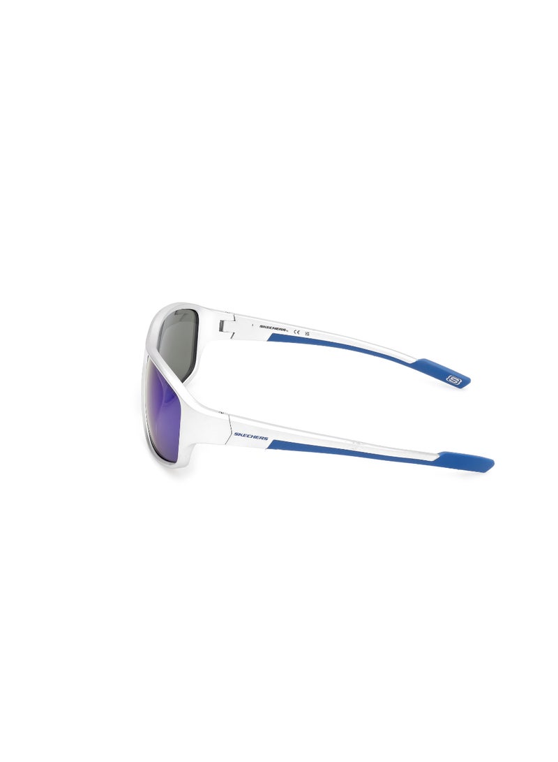 SKECHERS Plastic Oval Full Rim Men Polarized Sunglass - Image 4