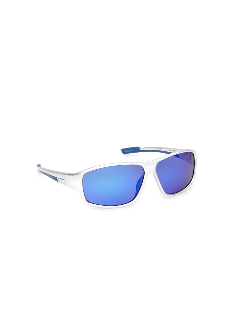 SKECHERS Plastic Oval Full Rim Men Polarized Sunglass - Image 3