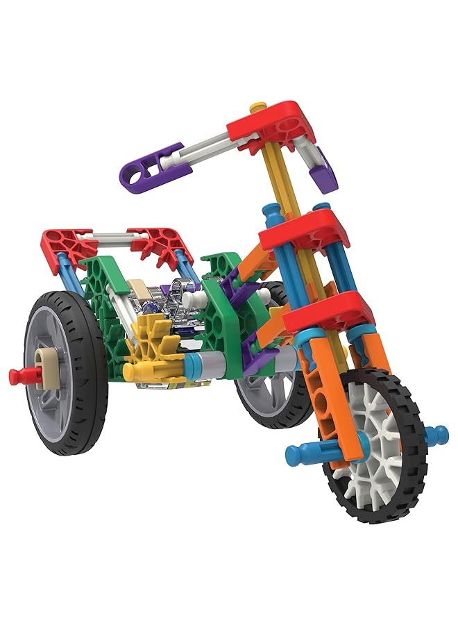 K'NEX 79320 Education Stem Explorations Vehicles Building Set 7 Functioning Models Educational Toys For Kids 131 Piece Stem Learning Kit Engineering For Kids Construction Toys For Kids Aged 8+ - Image 2