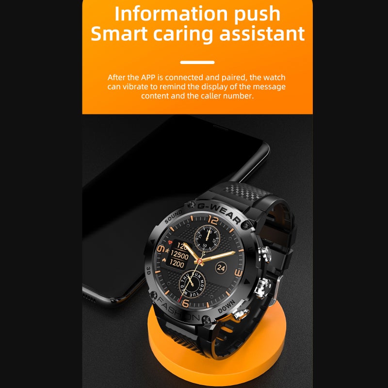 ATTACK 5 Smart Sports Watch 1.32'' TFT Full-Touch Screen 360*360 High Resolution BT Call Health Monitor 13 Sports Modes IP67 Waterproof BT Music - Image 4
