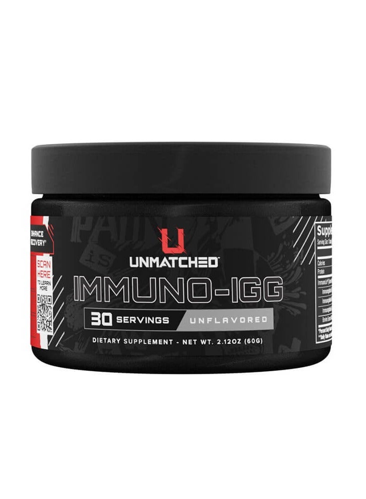 UNMATCHED Unmatched Immuno-Igg 30ser Unflavored 60g  - Image 1