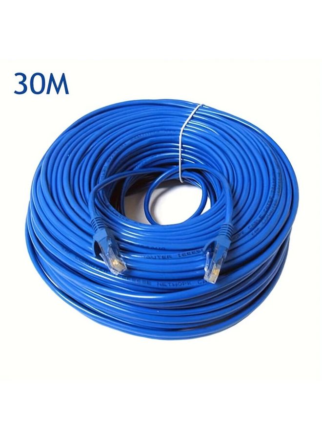 20m Cat 6 Ethernet Cable Gigabit 1Gbps Round RJ45 Patch Cord Male to Male 250Mhz - Image 5