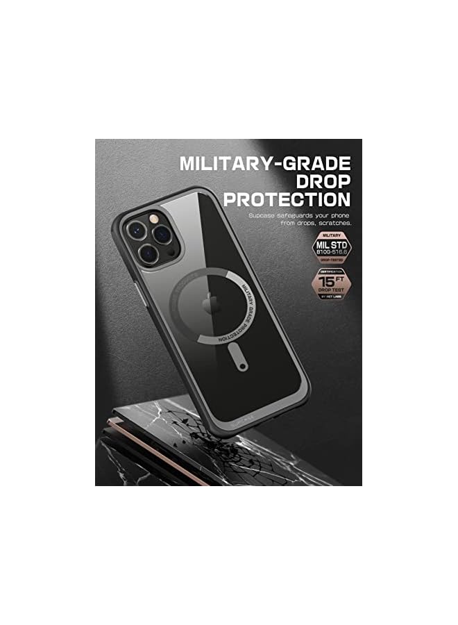 SupCase Unicorn Beetle Mag Series Case for iPhone 13 Pro Max (2021 Release) 6.7 Inch, Premium Hybrid Protective Clear Case Compatible with MagSafe (Black)  - Image 5