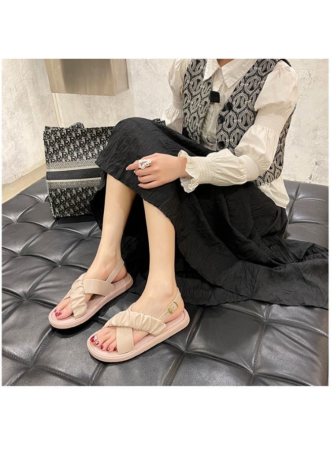 NIBEMINENT Trendy Summer Girls Sandals Waterproof Comfortable Beach Shoes Anti-slip Outside Sandals - Image 4