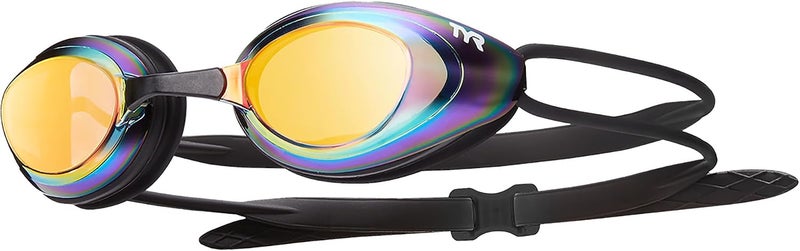 TYR Unisex Blackhawk Racing Mirrored Low Profile Swimming Goggles (pack of 1) - Image 1