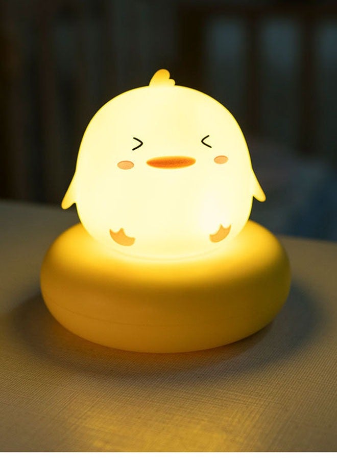 عام ضوء بطة أصفر، ضوء الاستشعار عند الضرب، ضوء أجواء للمنضدة الجانبية، ضوء الليل لغرفة النوم، ضوء النوم للأطفال والرضع. - Image 2