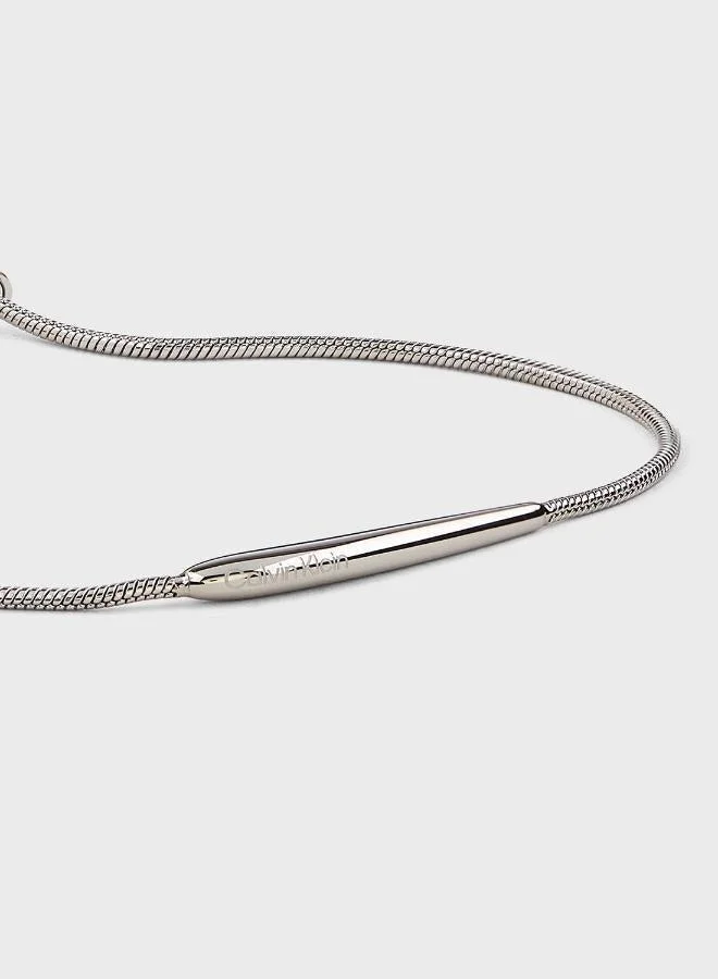 Calvin Klein  Elongated Drops Collection Bracelet For Women In Stainless Steel - 35000341 for Women | Best Price UAE