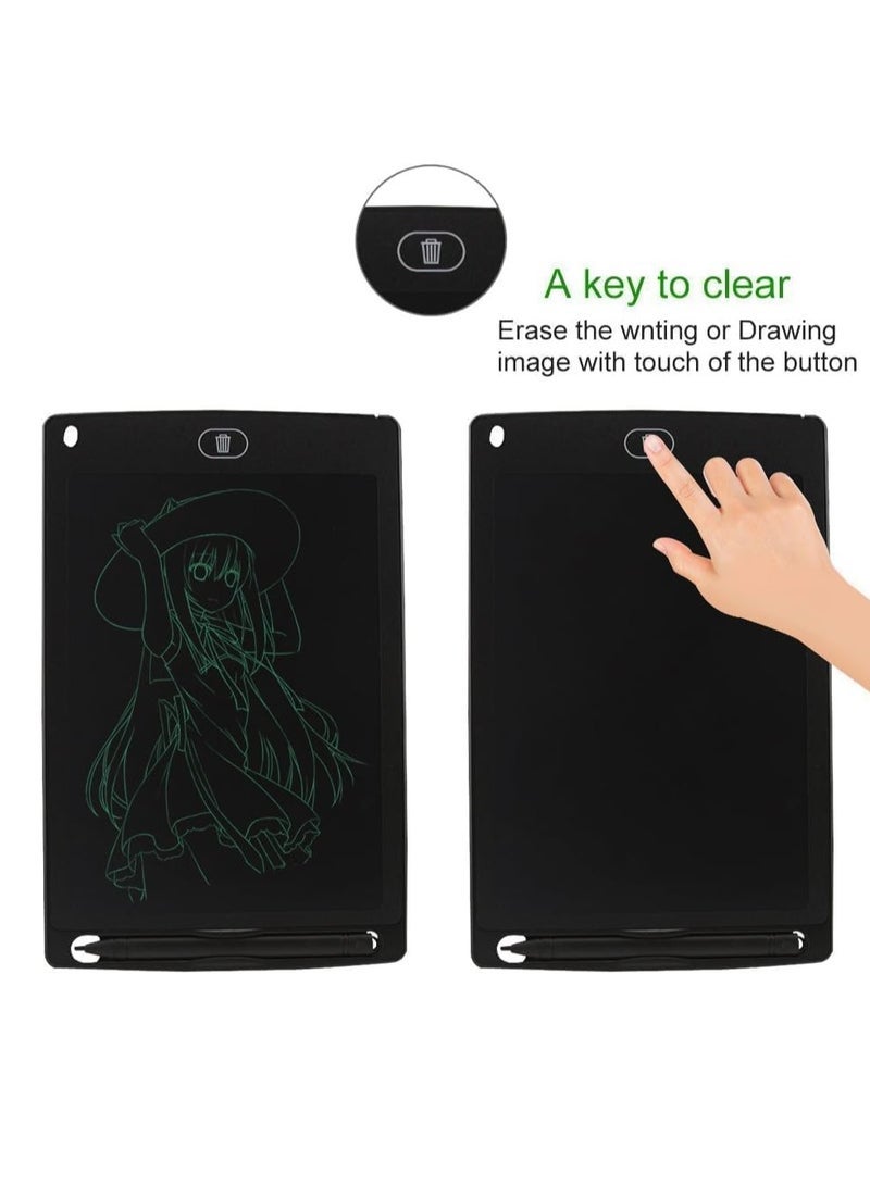 ECVV 8.5 Inch Colorful LCD Writing Tablet for Kids, Electronic Sketch Drawing Pad for Kids, Doodle Board Toddler Travel Learning Educational Toys Activity Kids Drawing Tablet for 3 4 5 6 7 8 Year Old - Image 2