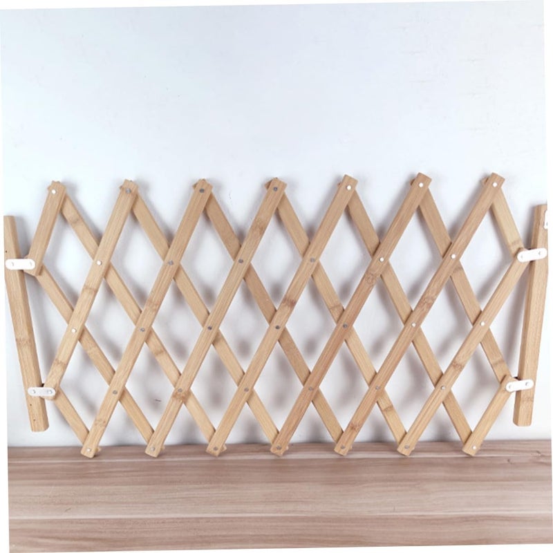 Pet Protector for Doorways Wooden Dog Barrier Fence for Home Use Easy to Assemble and Disassemble for Enclosures Convenient Pet Protector - Image 2