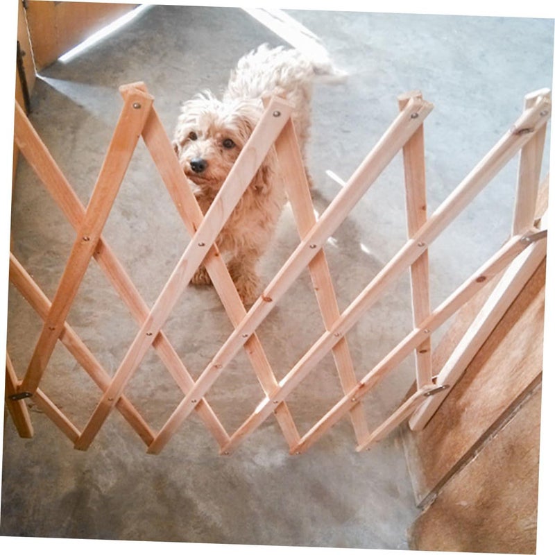 Pet Protector for Doorways Wooden Dog Barrier Fence for Home Use Easy to Assemble and Disassemble for Enclosures Convenient Pet Protector - Image 4